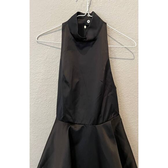 ROTATE BIRGER CHRISTENSEN Black Mini Cora Dress (US/2) - Picture 8 of 16